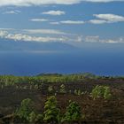 Blick von Teneriffa nach Gomera