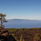 Blick von Teneriffa nach La Gomera