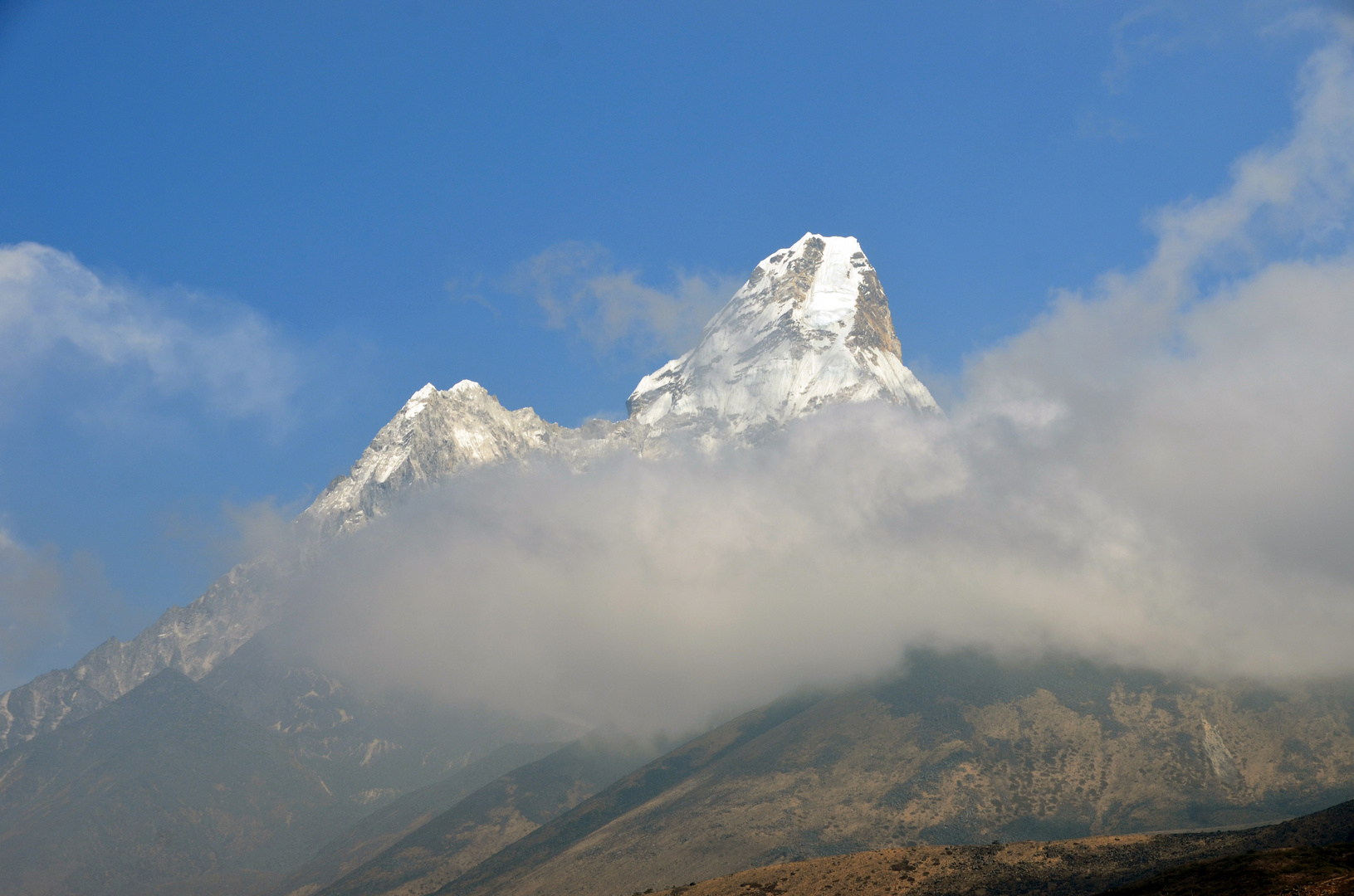 Blick von Tengpoche zum Ama Dablam