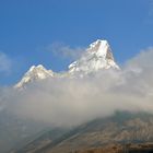 Blick von Tengpoche zum Ama Dablam