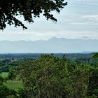 Blick von Termes auf die Pyrinäen