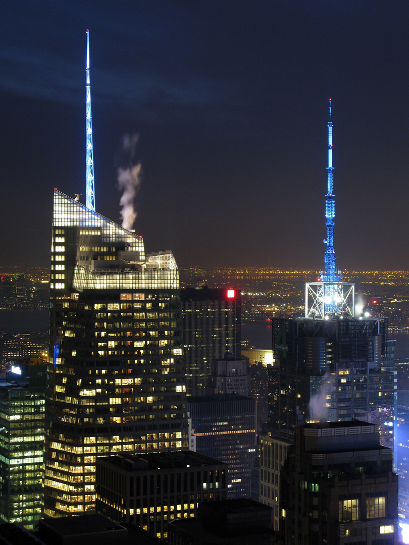 Blick von Top of the Rock...