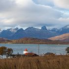 Blick von Tromsøya nach Kvaløya