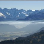 Blick von unserem Hausberg, dem Mittag