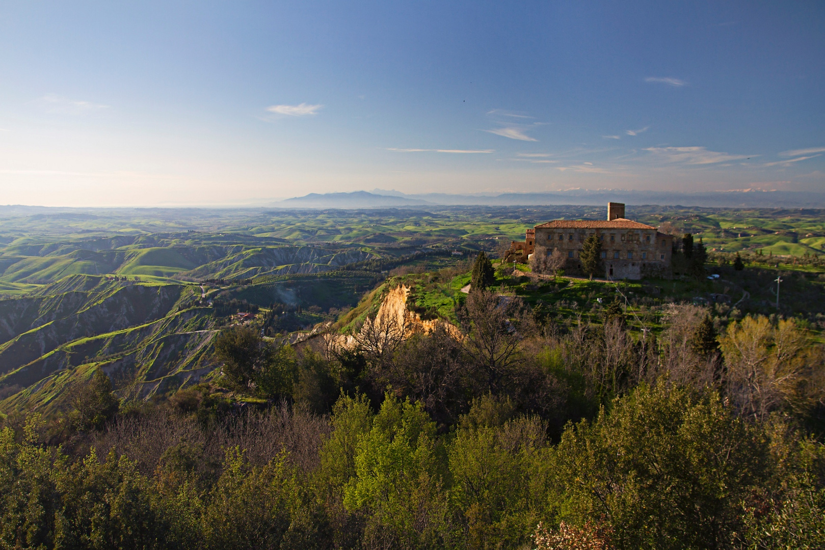 Blick von Volterra