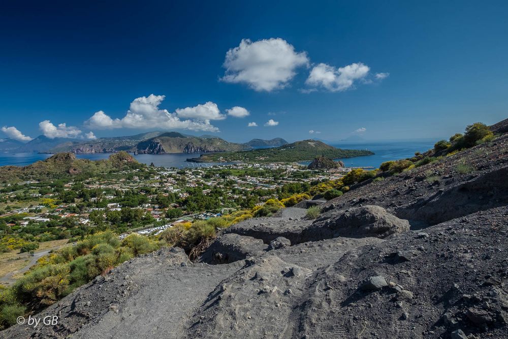 Blick von Vulcano