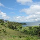 Blick von Westen über den Lago Arenal