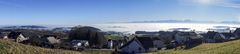 Blick von Wolfsegg in´s Salzkammergut