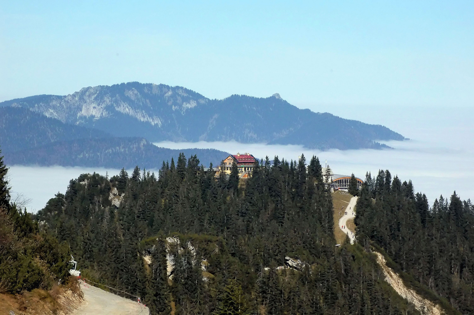 Blick von Zugspitze