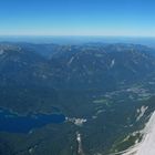 Blick von Zugspitze mit Eibsee