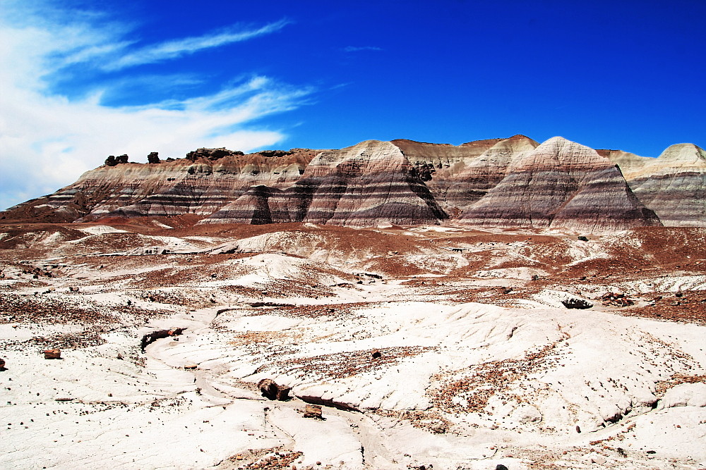 Blick zu den Badlands