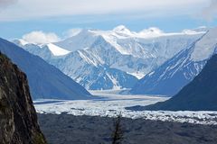 Blick zu den Chugach Mountains...