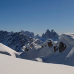 ... Blick zu den Drei Zinnen - Südtirol ...