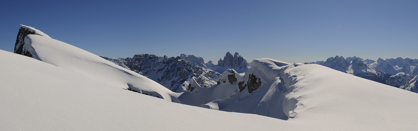 ... Blick zu den Drei Zinnen - Südtirol ...