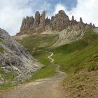 Blick zu den  Rosszähnen