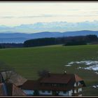 Blick zu den Schweizer Alpen