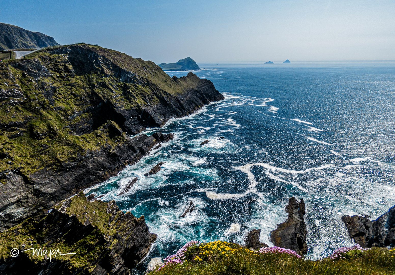 Blick zu den Skelligs