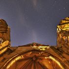 Blick zu den Sternen  - Kirchruine Wachau
