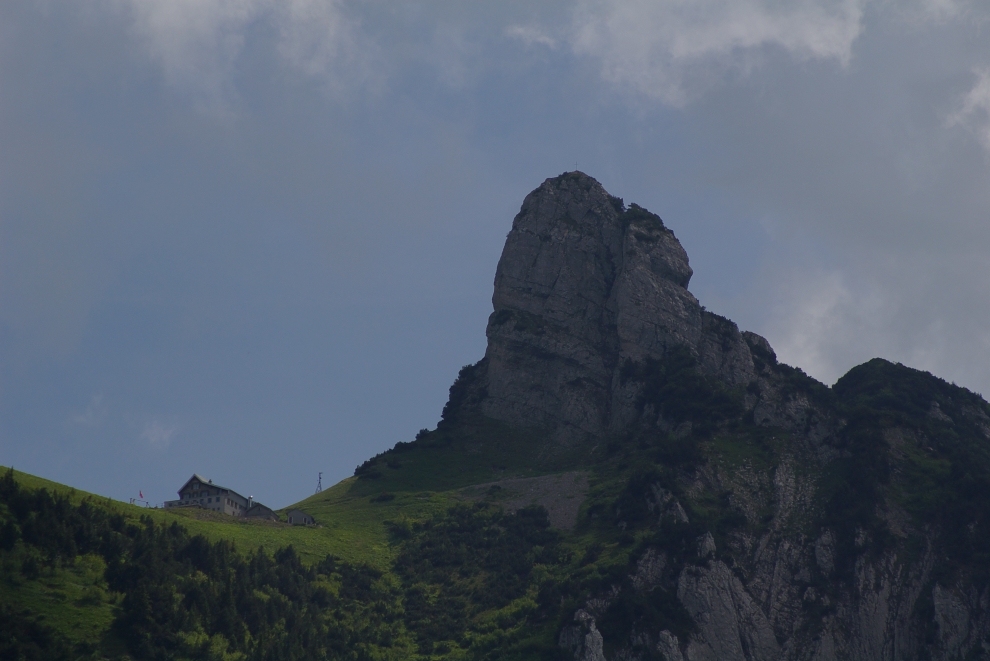 Blick zu meinem Startpunkt