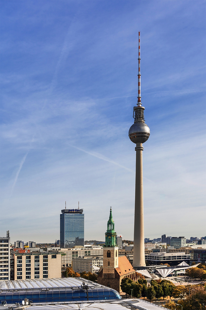 Blick zum Alexanderplatz