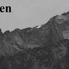 Blick zum  Alpeiner Ferner   Stubaier Alpen 