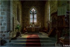 Blick zum Altar - Bergkirche Schierke