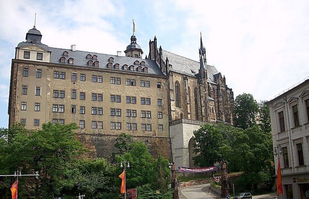 Blick zum Altenburger Schloss