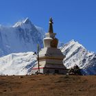 Blick zum Annapurna-Massiv