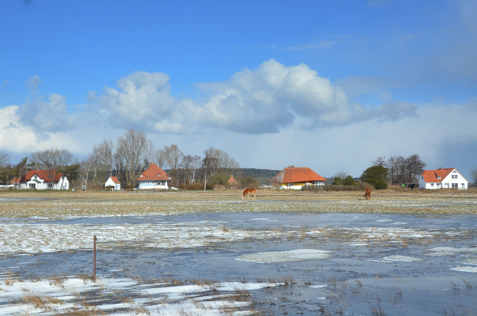 Blick zum Asta Nielsen-Haus 