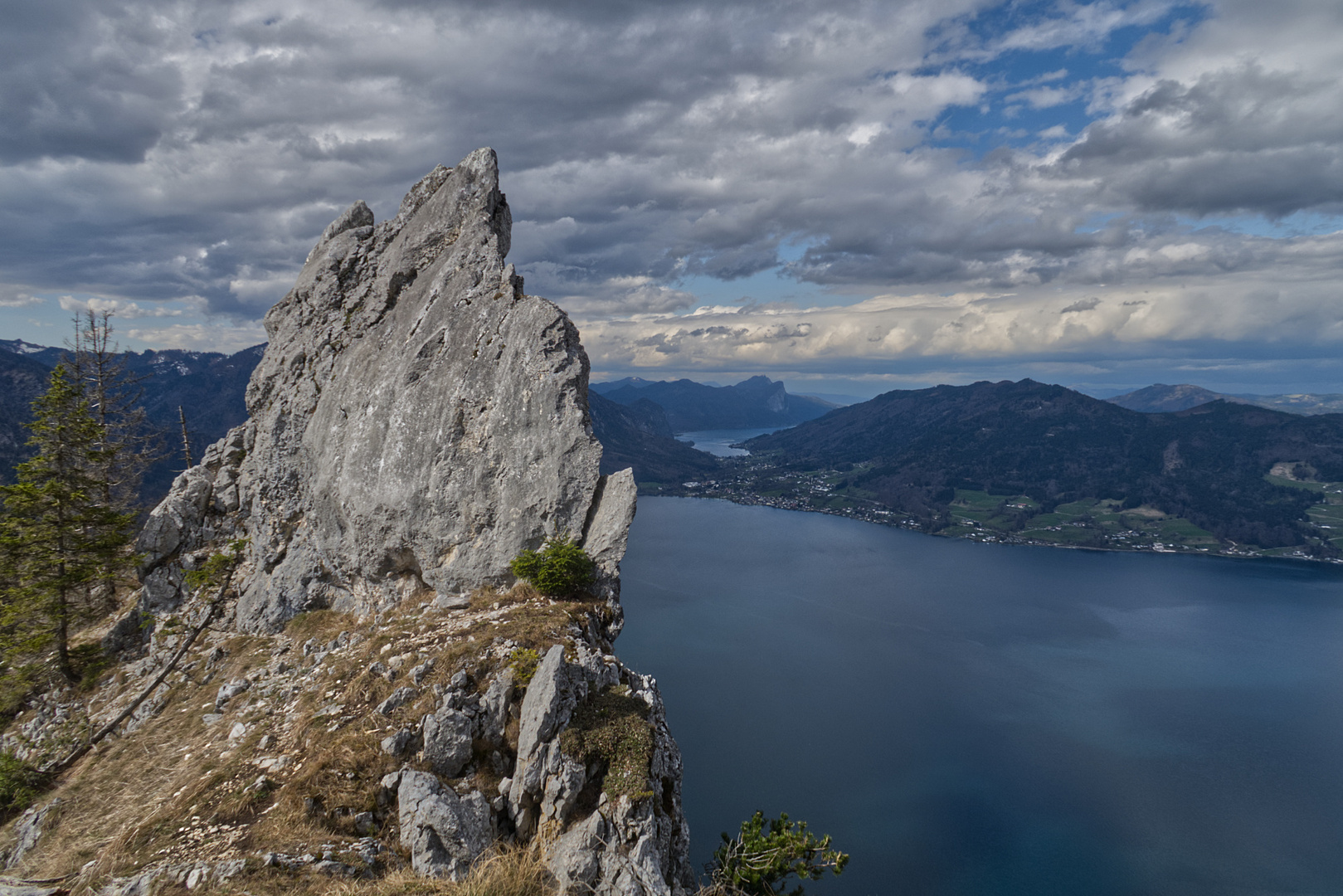 Blick zum Attersee