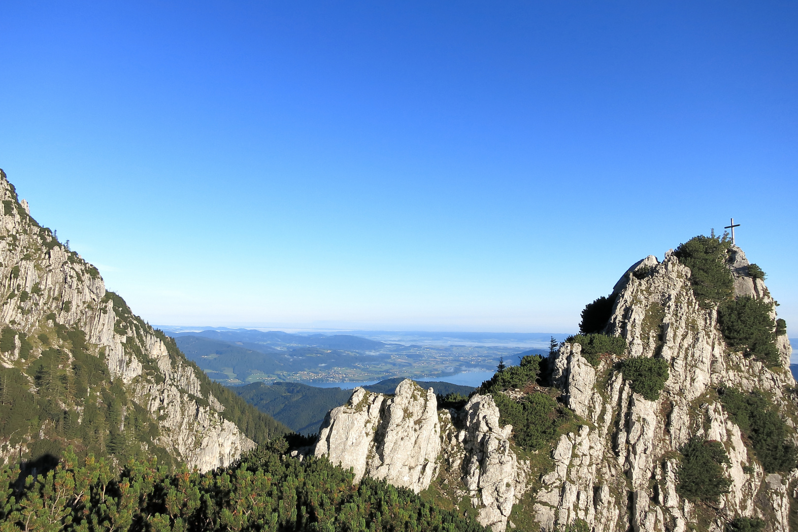 Blick zum Attersee