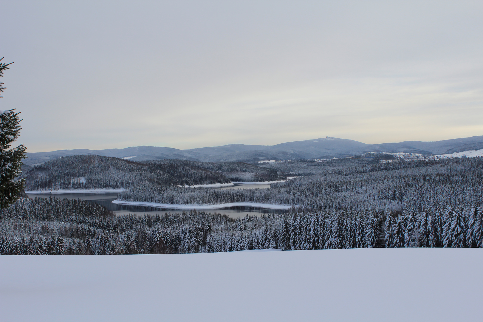 Blick zum Auersberg