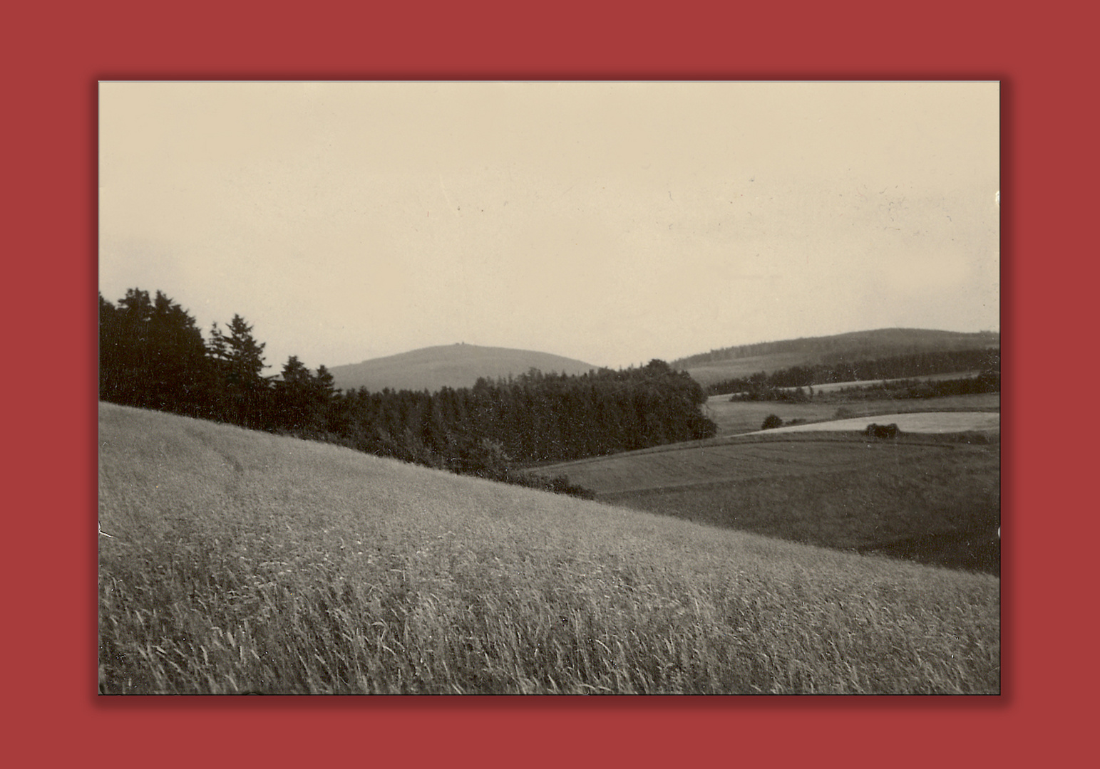 Blick zum Auersberg