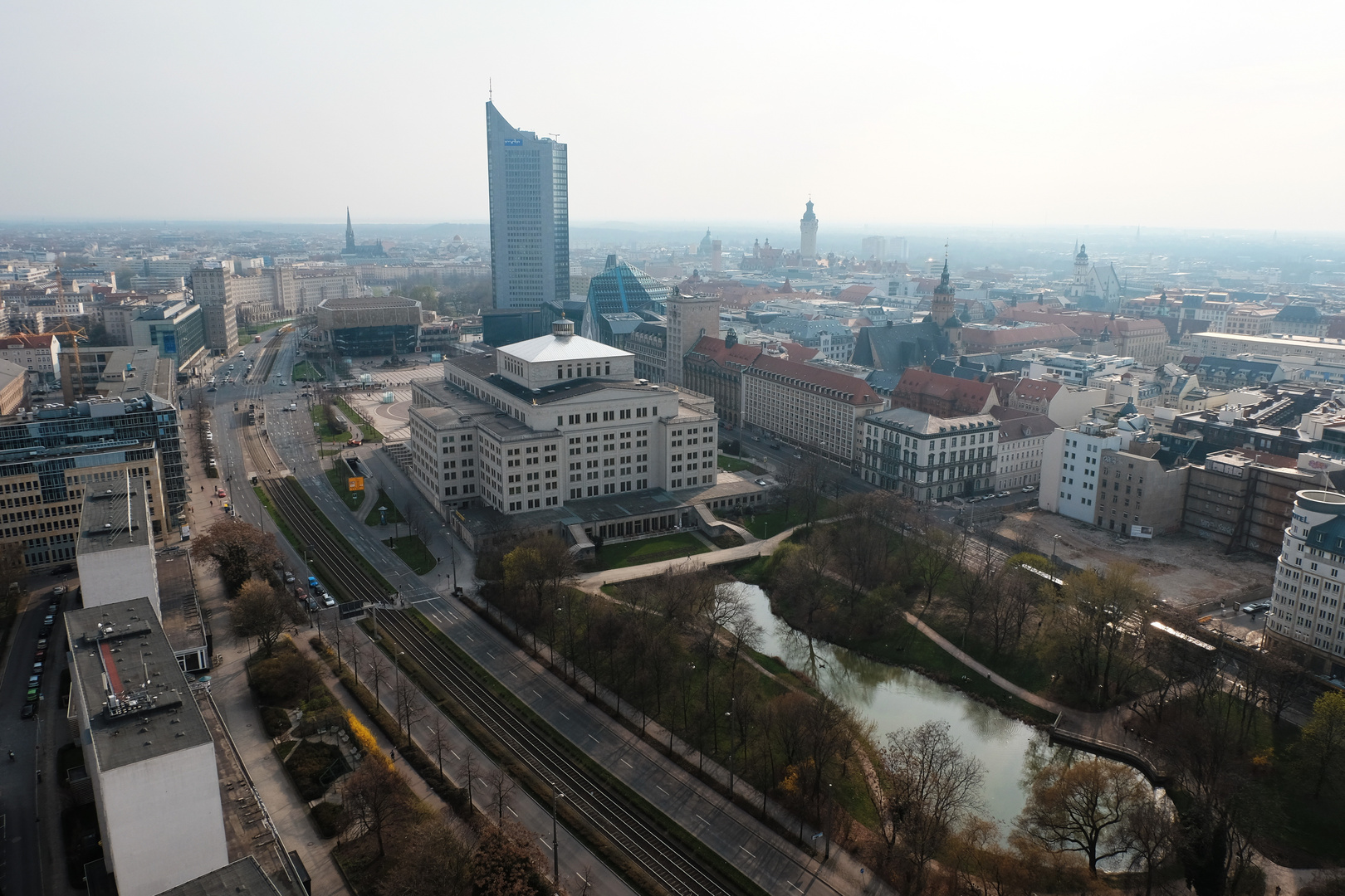 Blick zum Augustusplatz