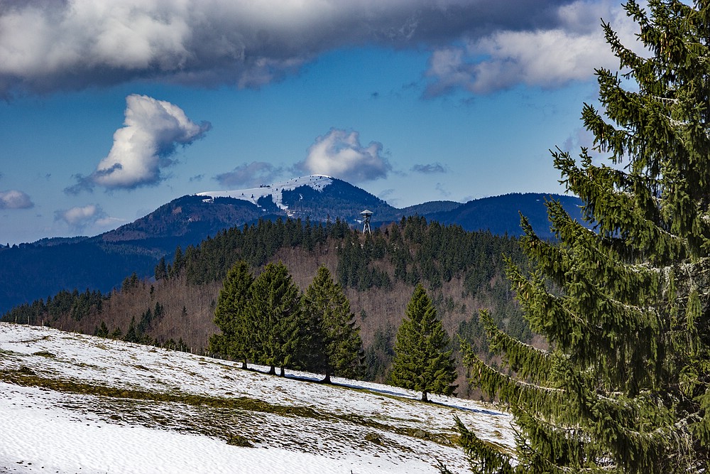 Blick zum Belchen