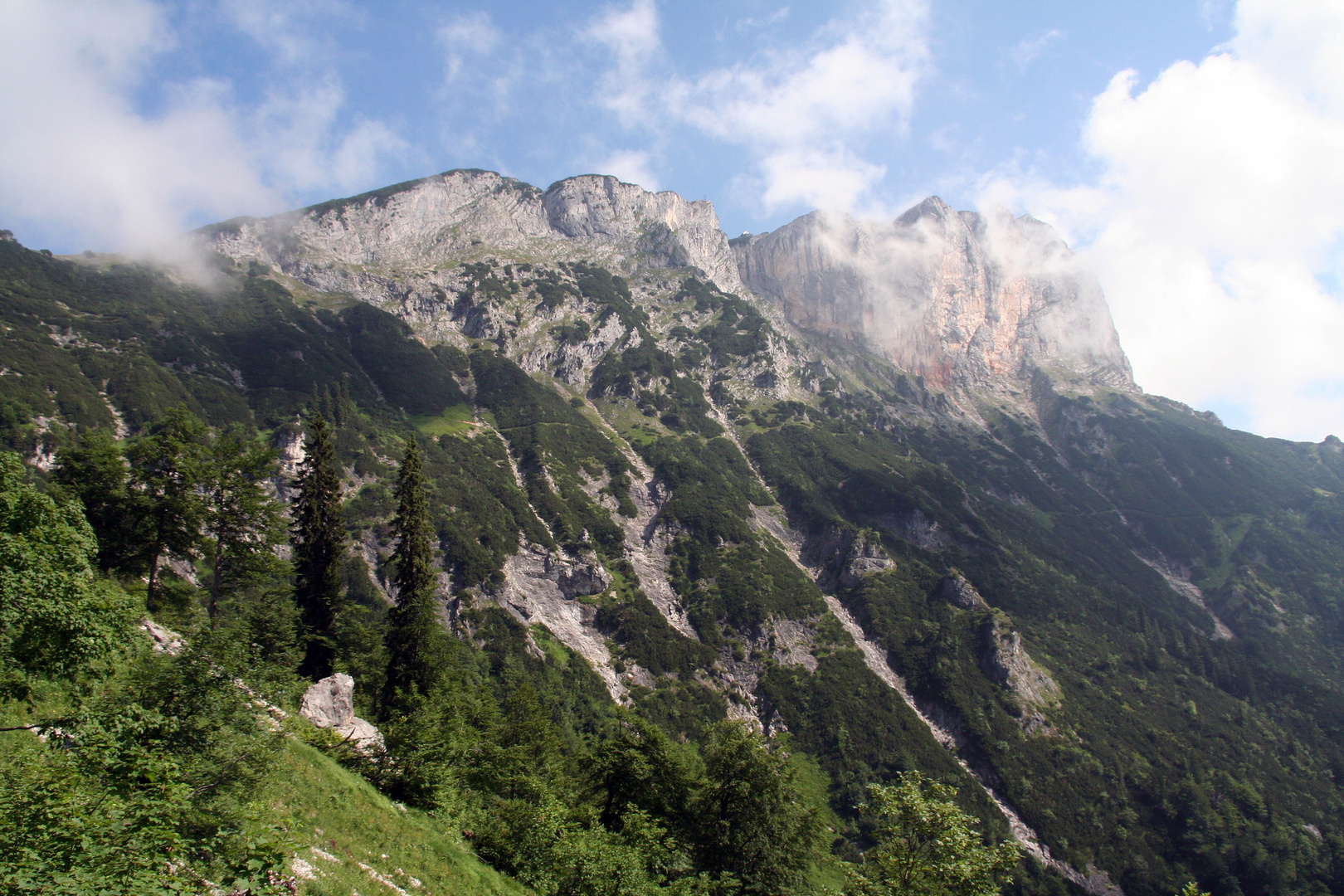 - Blick zum Berchtesgadener Hochthron -