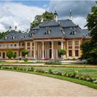 Blick zum Bergpalais ... Schloss und Park Pillnitz