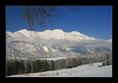 Blick zum Bettelwurf