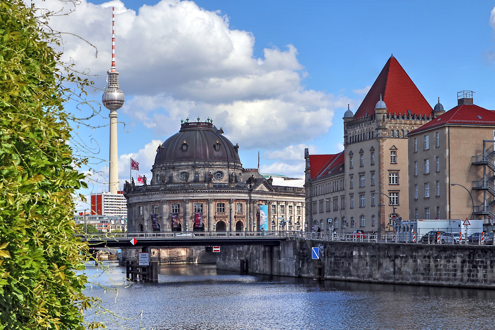 Blick zum Bodemuseum