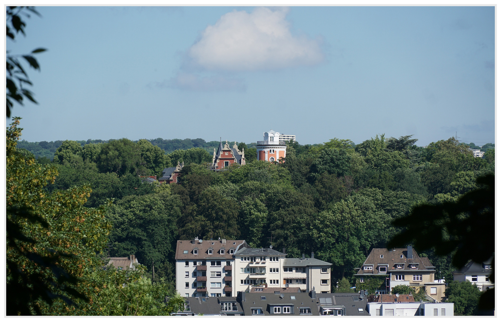 Blick zum Botanischen Garten