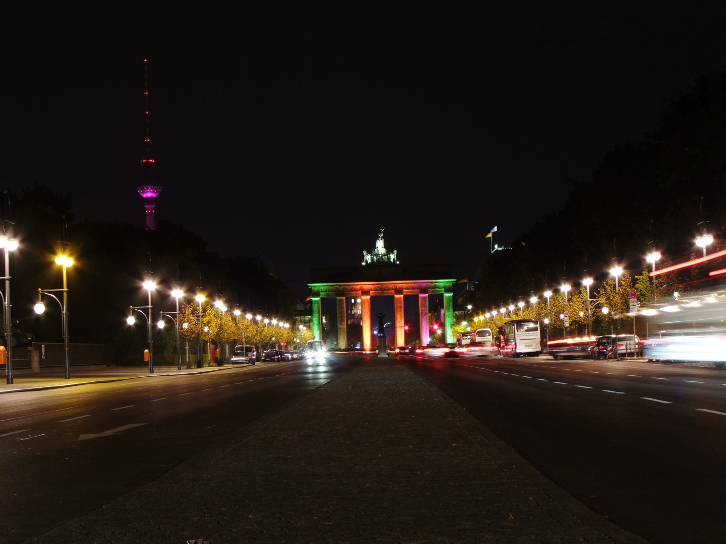 Blick zum Brandenburger Tor