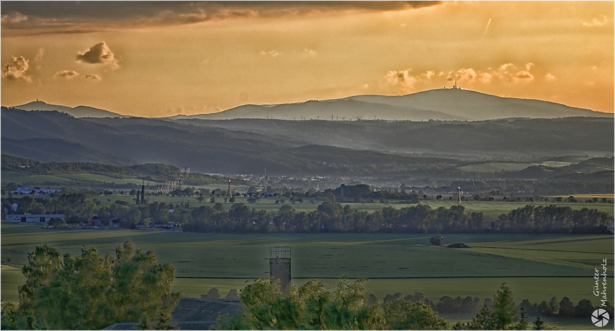 Blick zum Brocken ...