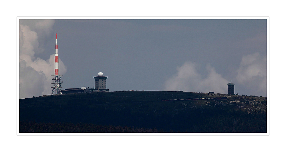 Blick zum Brocken