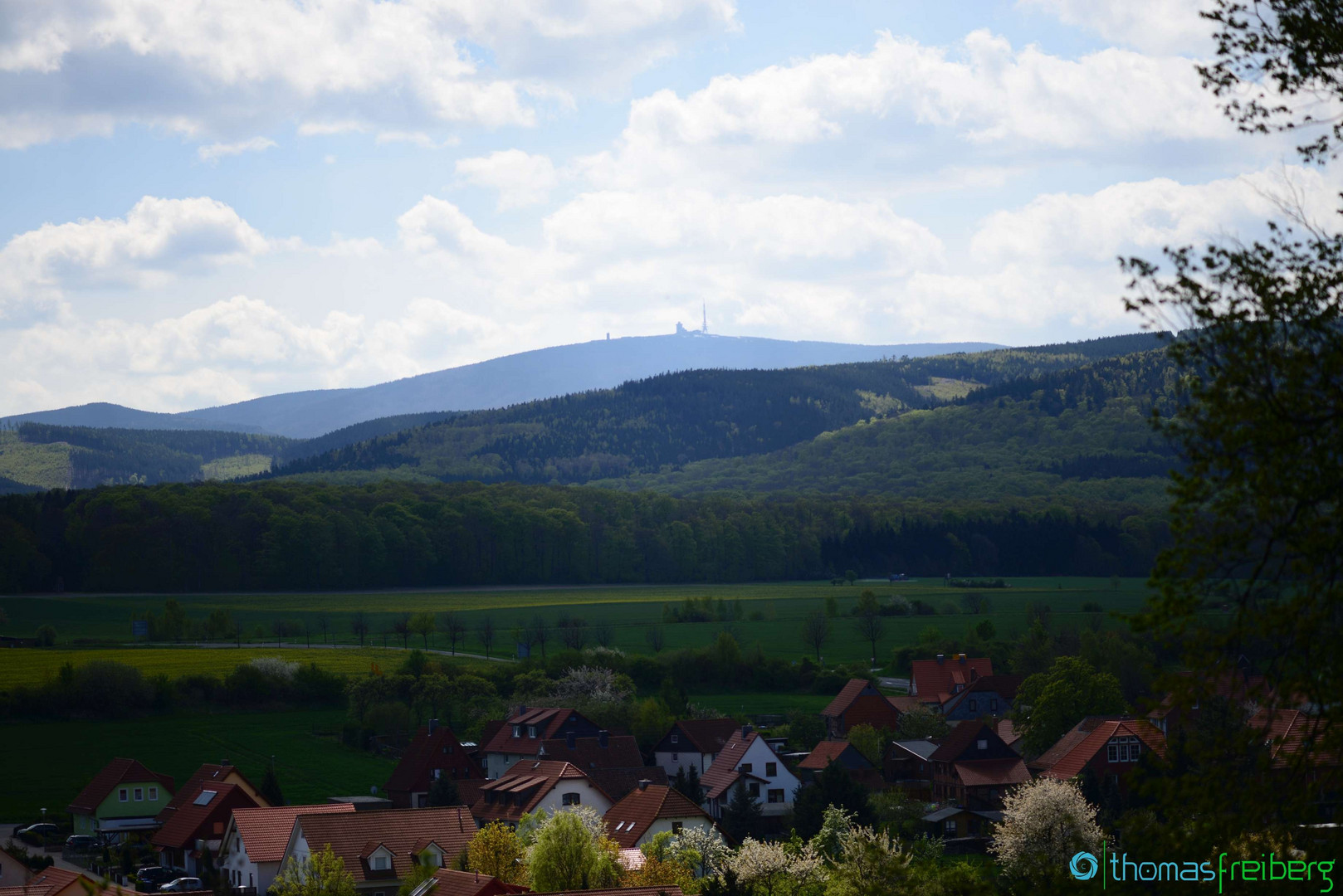 Blick zum Brocken