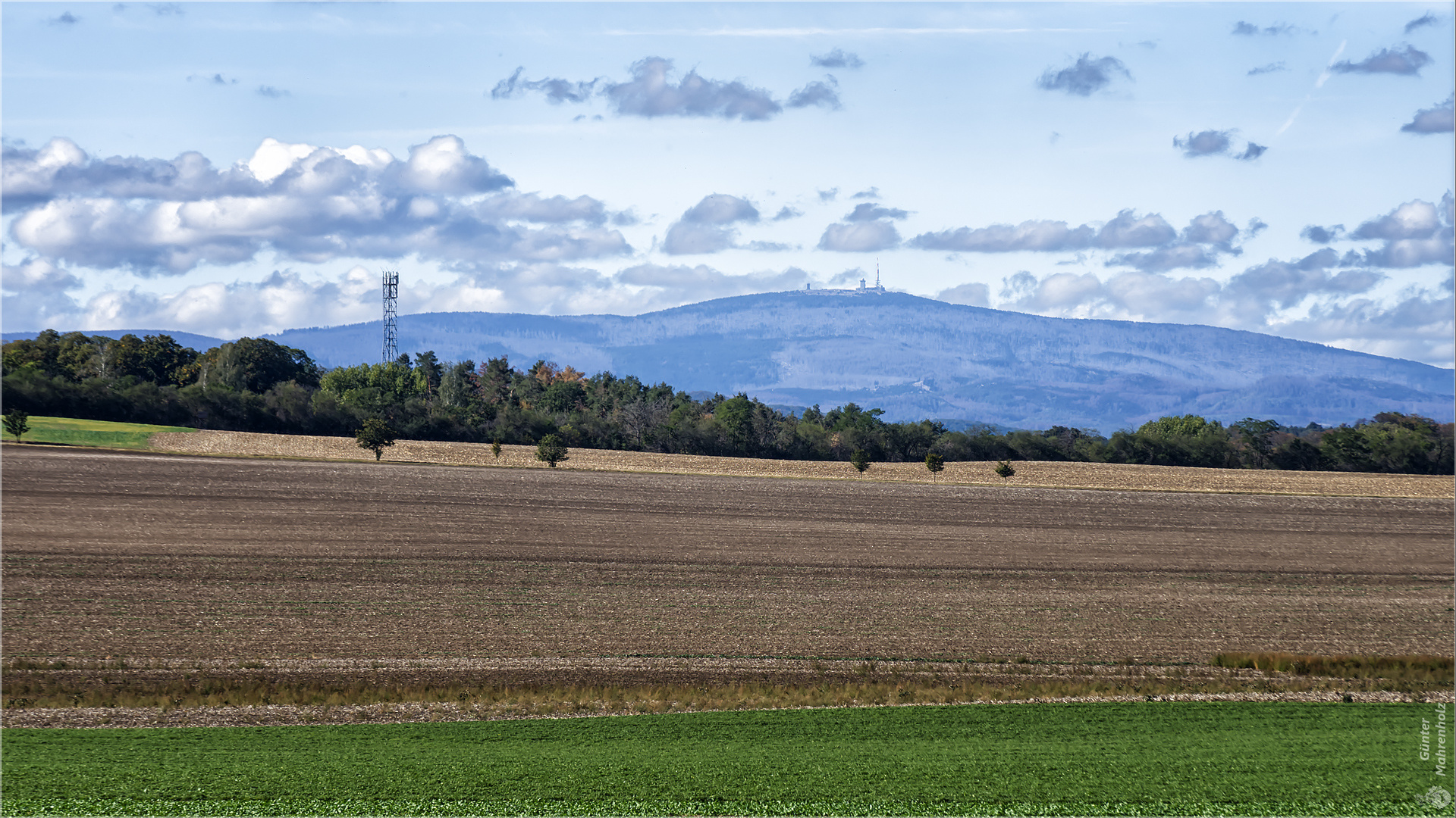 Blick zum Brocken