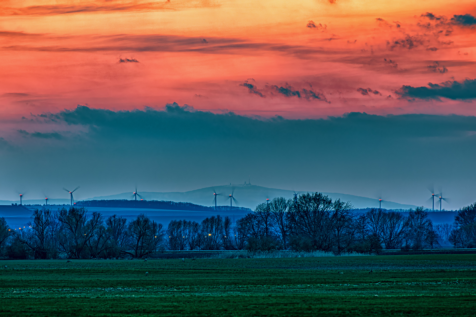 Blick zum Brocken...