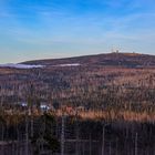 Blick zum Brocken mit Oderteich