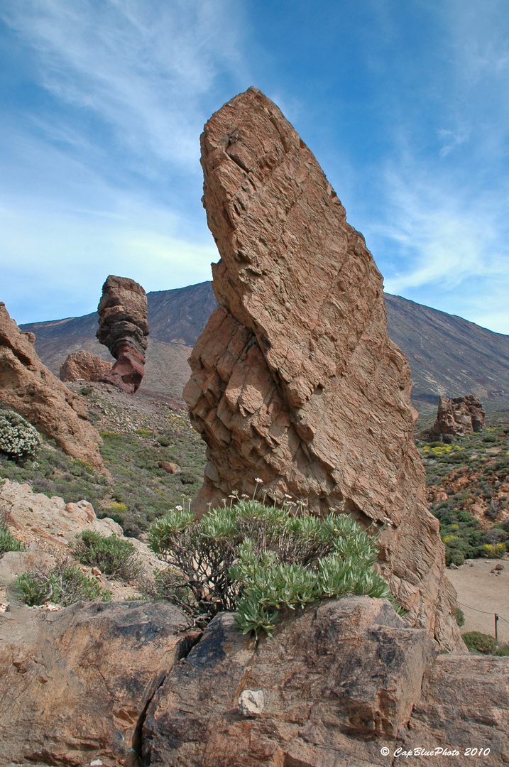 Blick zum Chinchado (Wahrzeichen des Nationalparks Teide)