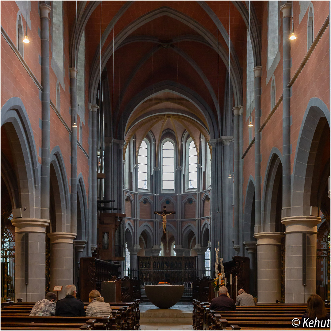 Blick zum Chor - Abteikirche Abtei Marienstatt
