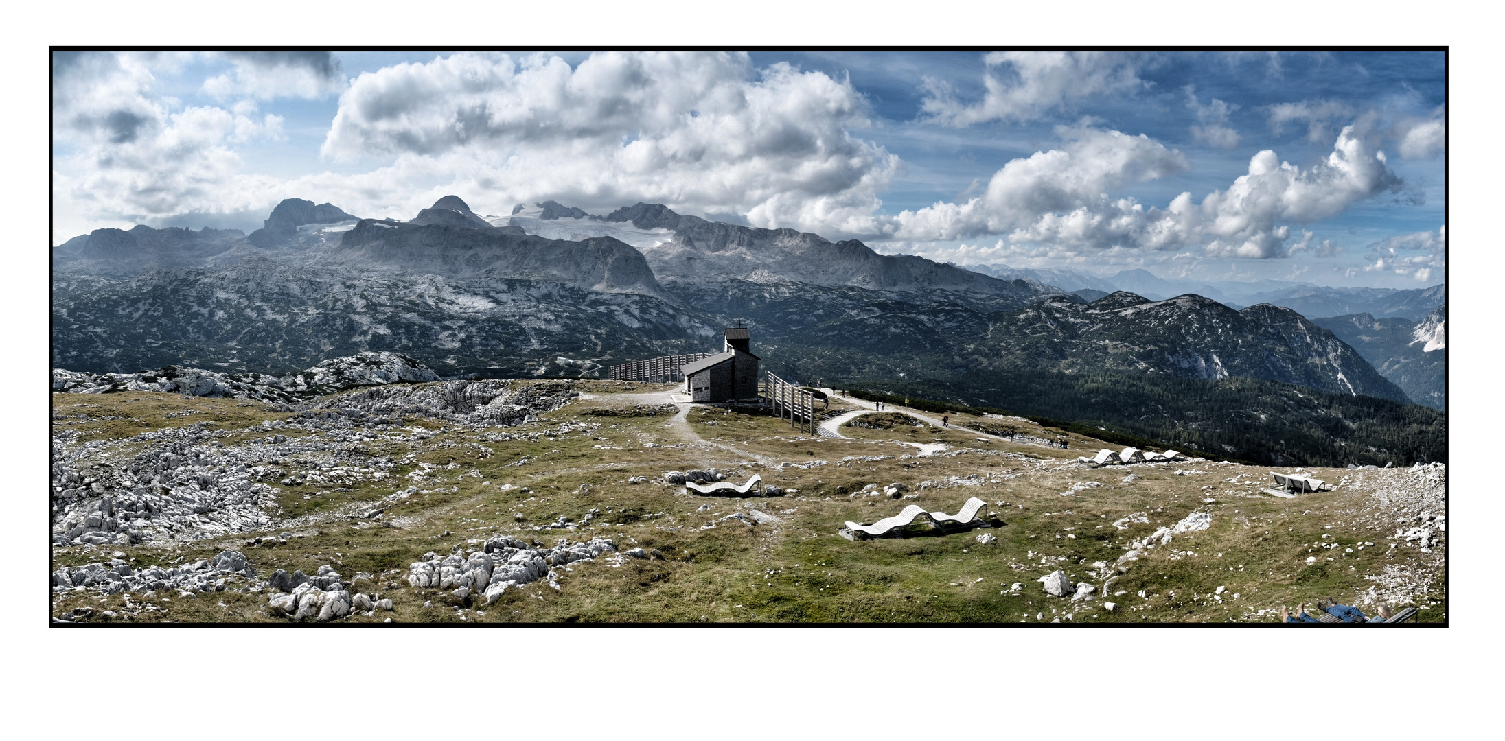 Blick zum Dachstein